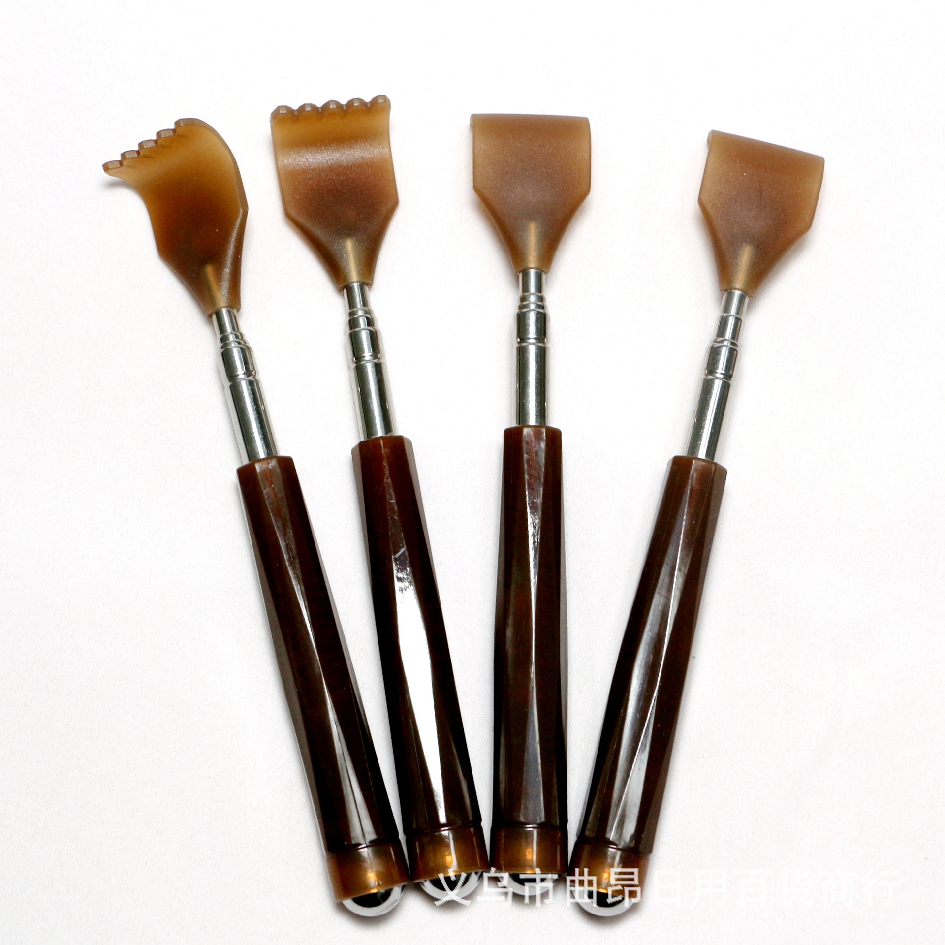 Телескопическая грабля для почесывания из нержавеющей стали не требует помощи