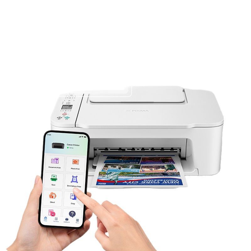 Canon Ts3680 Colorful Inkjet Printer Mobile Phone Wireless Remote Home A4 Copy Replacement 3480