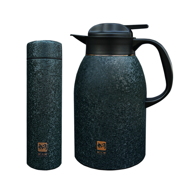 焖大师锦鲤商务套装MT1602W升级款焖茶壶保温杯组合经典商务礼品