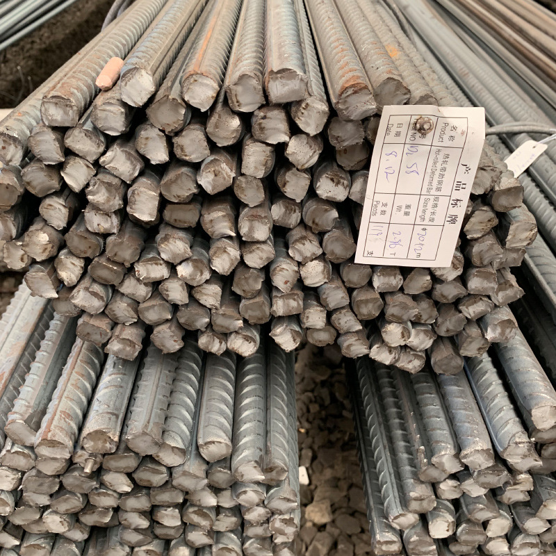 Manufacturer of Precision Rolled Threaded Steel Bars Hrb400E Shaogang Third-Grade Threaded Steel Bars with Ribbed Steel Bars Customized