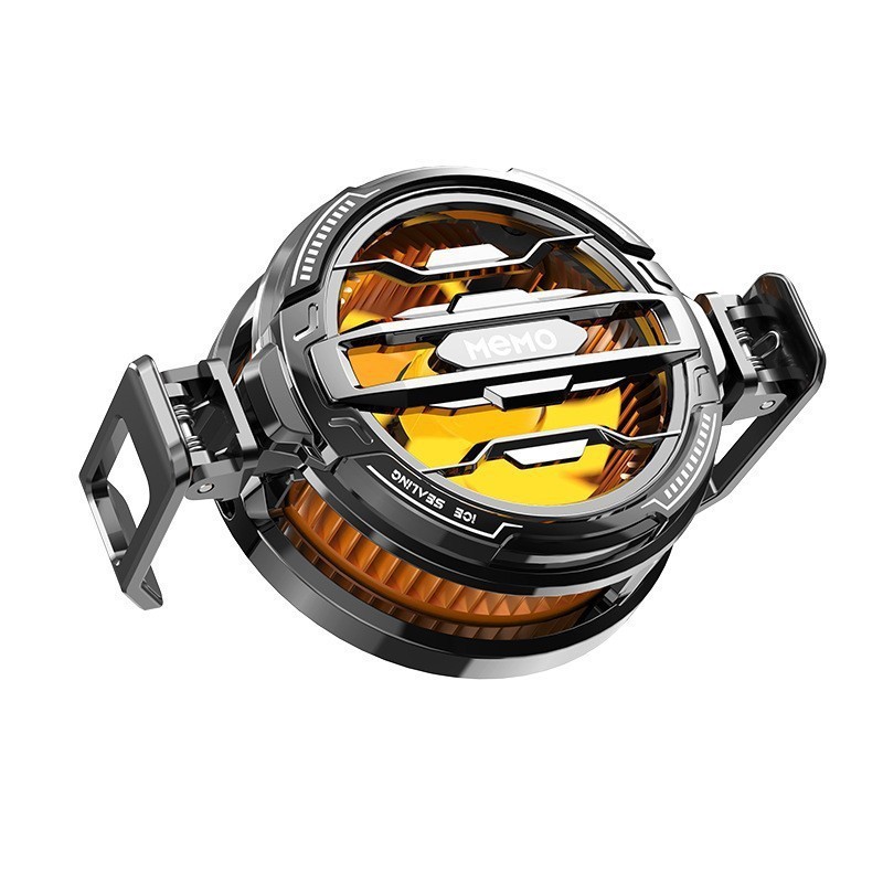 Rice ink MEMO icing digital display AI intelligent temperature control mobile phone radiator semiconductor live mute magnetically attractive back clip