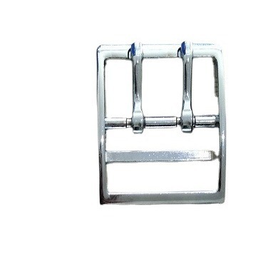 Factory Wholesale Belt Buckle Pet Collar Buckle Head Bag Clothing Adjustment Buckle Japanese Eye Leather Goods Square Pin Buckle