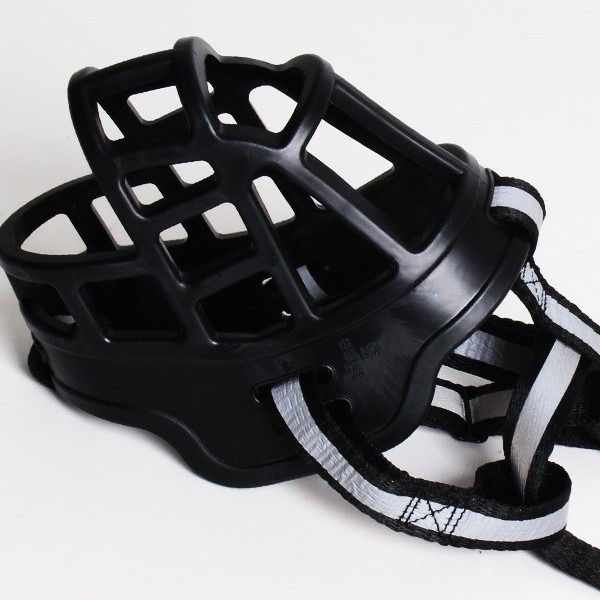 Spot supply pet dog soft plastic mouth cover Hao Hao pet mask mesh breathable anti-bite mask wholesale