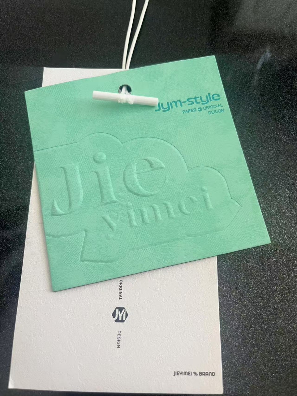 Casual Style National Trend Hanging Tag Special-Shaped Trendyy Clothing Design Hanging Tag Toy Jewelry Universal High-End Hanging Card Certificate