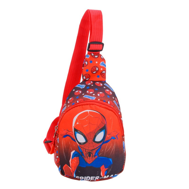 Cross-Border Animation Cartoon Children's Chest Bag Creative New Style Shoulder Bag for Boys and Girls Large Capacity Lightweight Coin Crossbody Bag