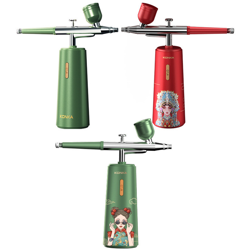 Konka Oxygen Injection Device Handheld Home Spray Device High-Pressure Mist Spray Gun Hydrating Facial New Year Gift Small Gift