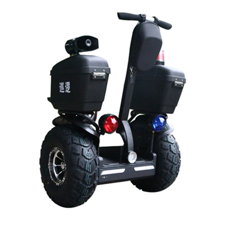 Off-road electric two-wheel property security balance car patrol car somatosensory two-wheel intelligent adult walking thinking car