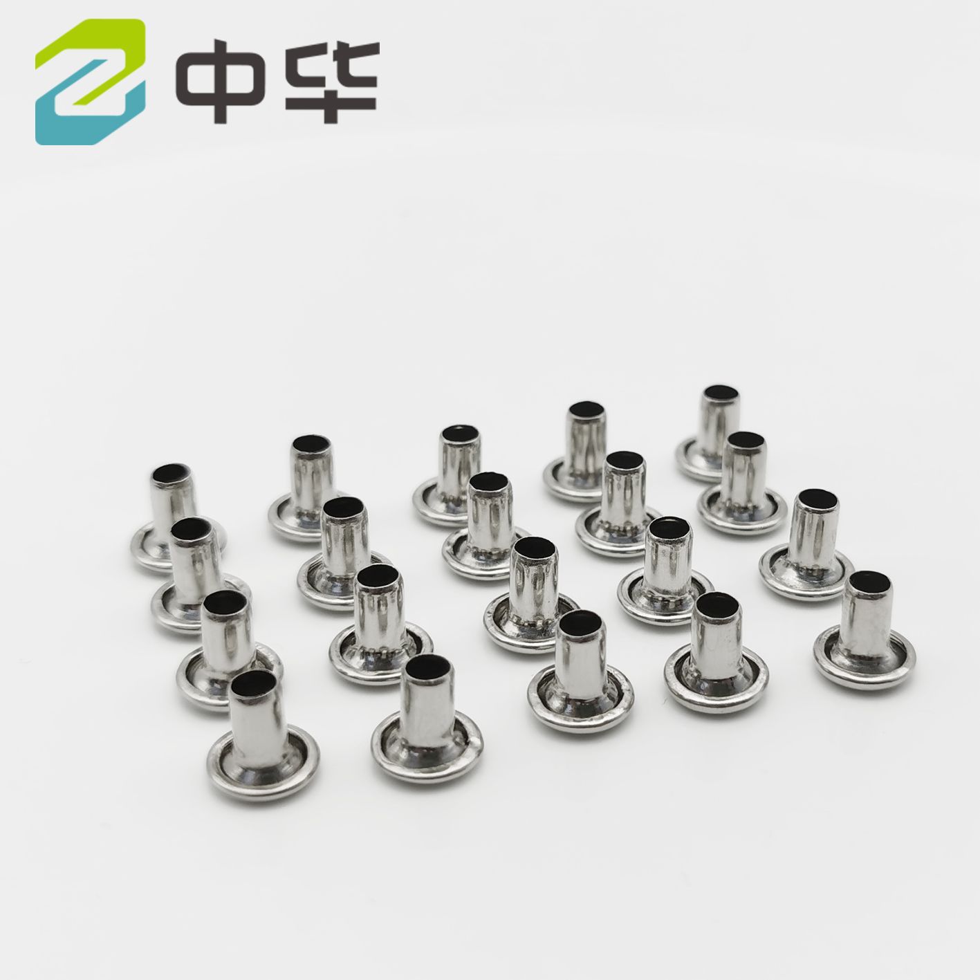 Factory direct iron plating hollow nail rivet nest nail stationery clip plate clamp hole clip special nail buckle fixed metal