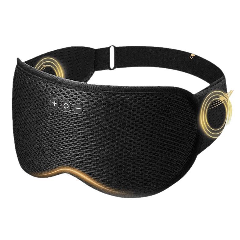 New Bluetooth large eye socket 3D sleep eye mask for business travel can answer the phone portable disassembly and washing Amazon factory