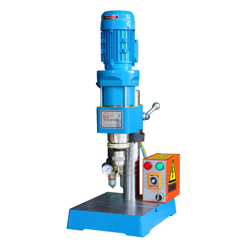 Gz-100 Type Precision Riveter Pneumatic Hydraulic Riveting Machine Automatic Nail Feeding Riveting Machine Hardware Auto Parts
