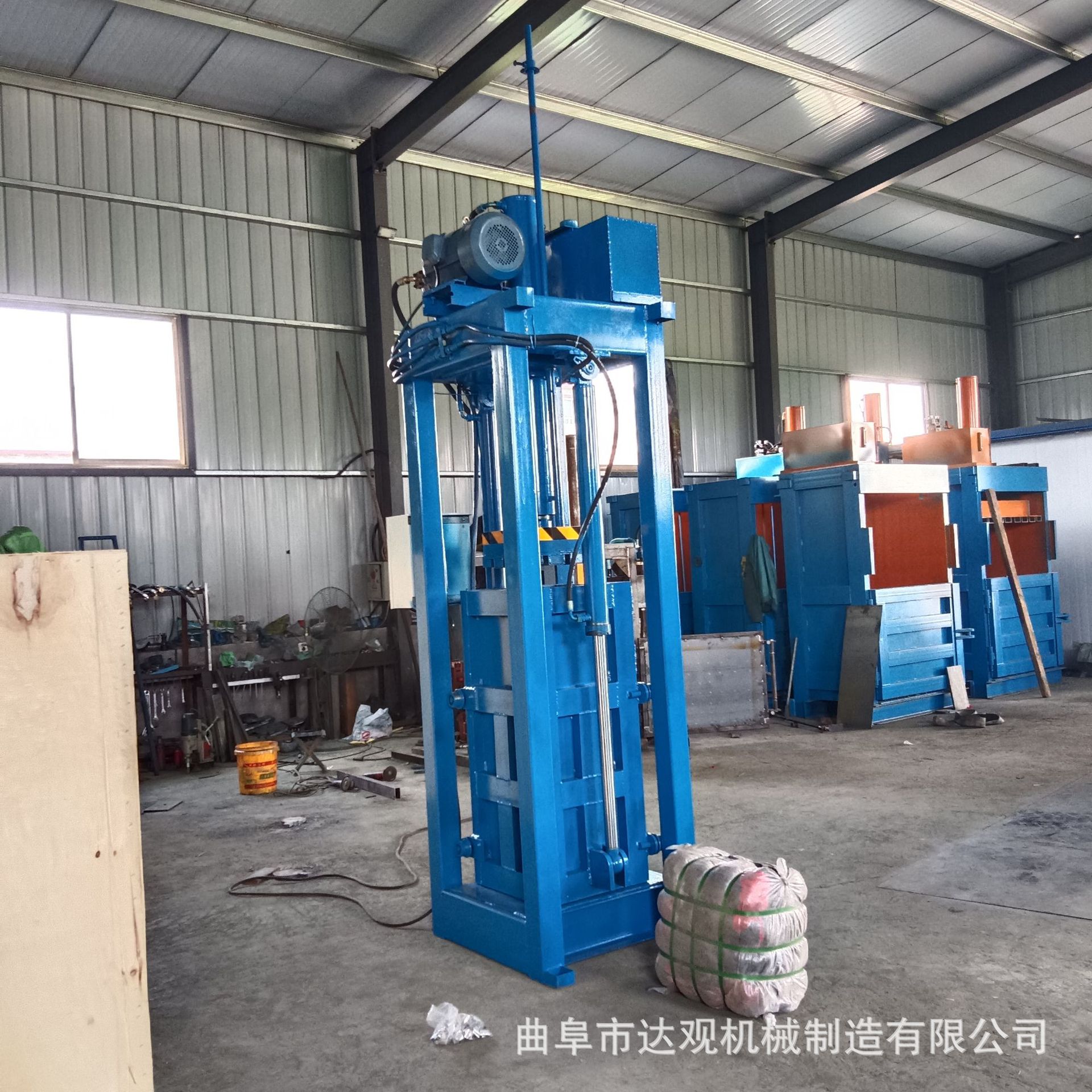 Пресс для упаковки старой одежды типа забор, пресс для экспорта одежды, пресс для носок