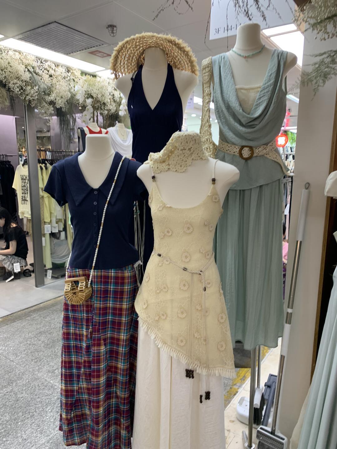 Shenzhen Nanyou first-line brand counter dress pants suit women's clothing factory store live wholesale supply