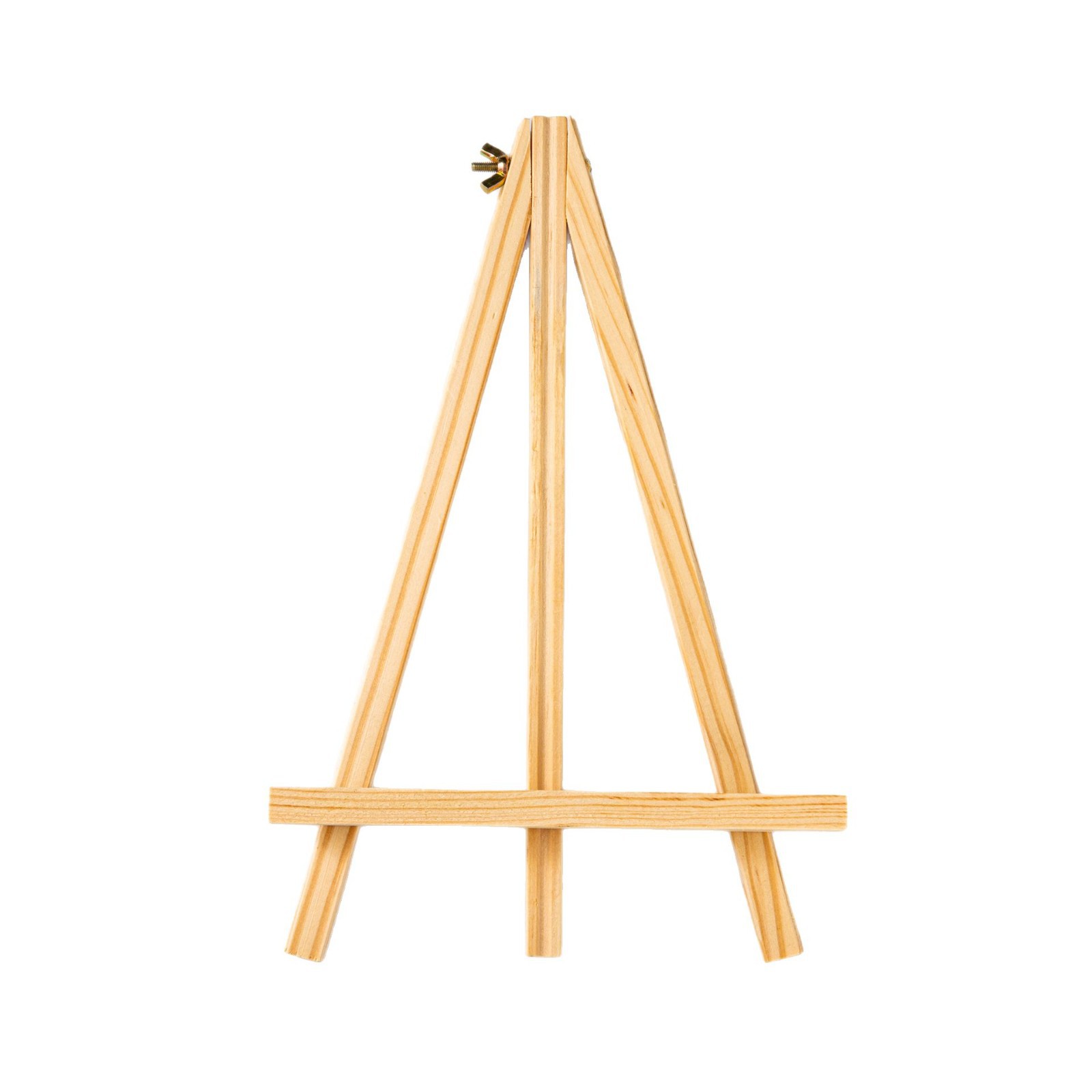 Various styles wholesale wooden mini small easel triangle bracket new photo frame triangle bracket desktop easel