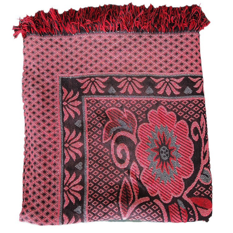 Vintage Line Blanket Sofa Cover Cloth Bed Sheet Cover Leg Blanket Summer Thin Blanket Nap Office Sofa Blanket Mattress Air-conditioning Blanket