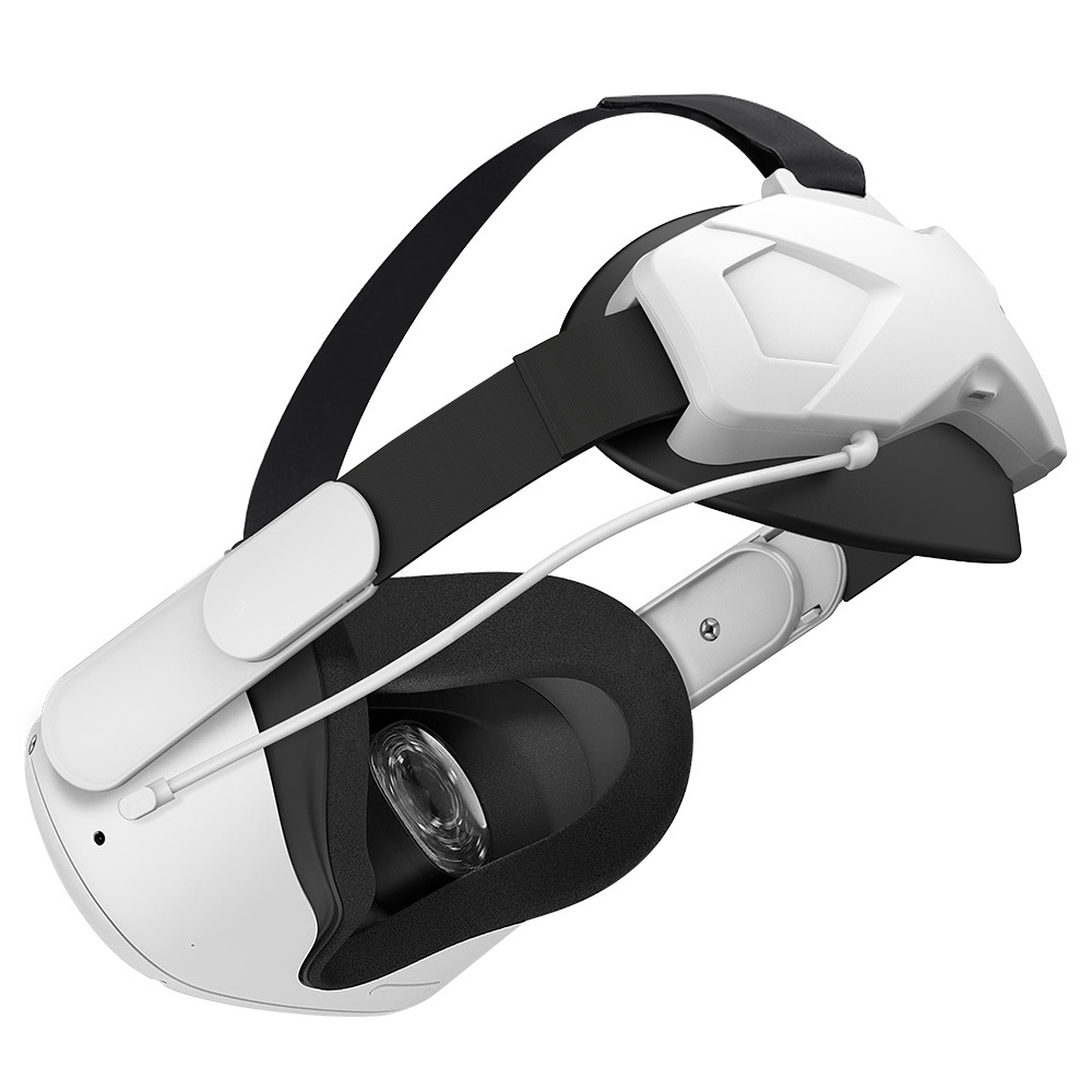 New for Oculus Quest 2 Adjustable Replacement Large Capacity Mobile Power Elite Headwear
