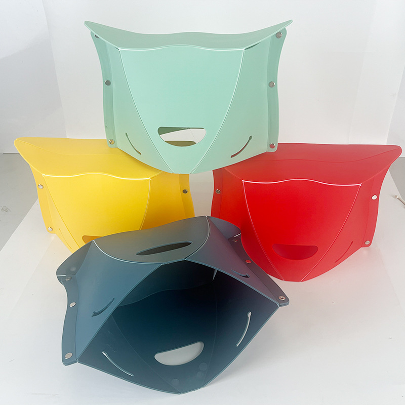 Wholesale Plastic Folding Stool Outdoor Camping Fishing Portable Mazar Household Storage Folding Stool Simple Bench