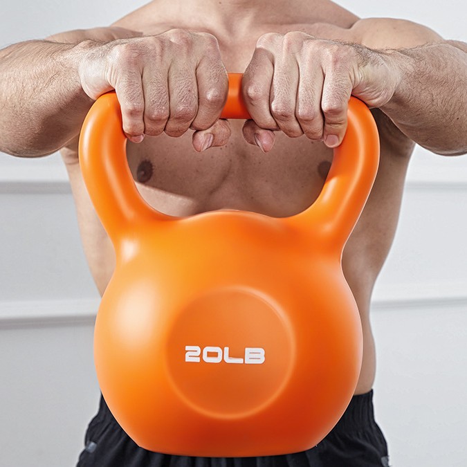 Cross-Border Men's and Women's Fitness Equipment Arm Kettlebell Dumbbell Home Training Buttocks Slimming Squat Colorful Kettlebell Home Fitness