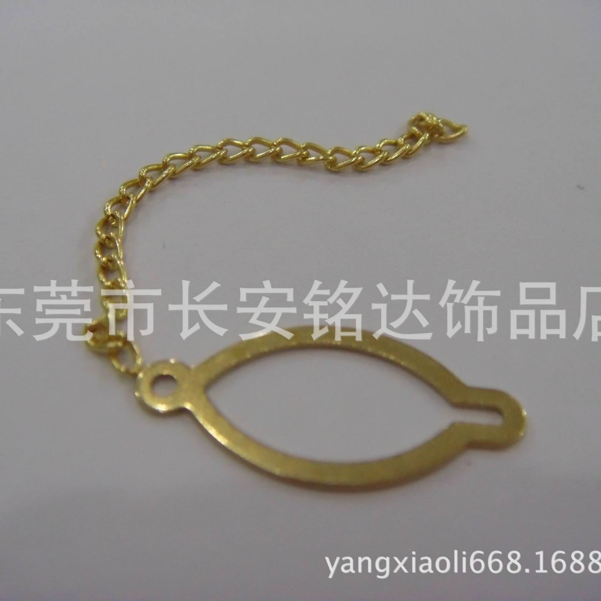 Manufacturer Production Tie Clip Accessories Lemon Slice Copper Sheet Copper Chain and Other Copper Accessories