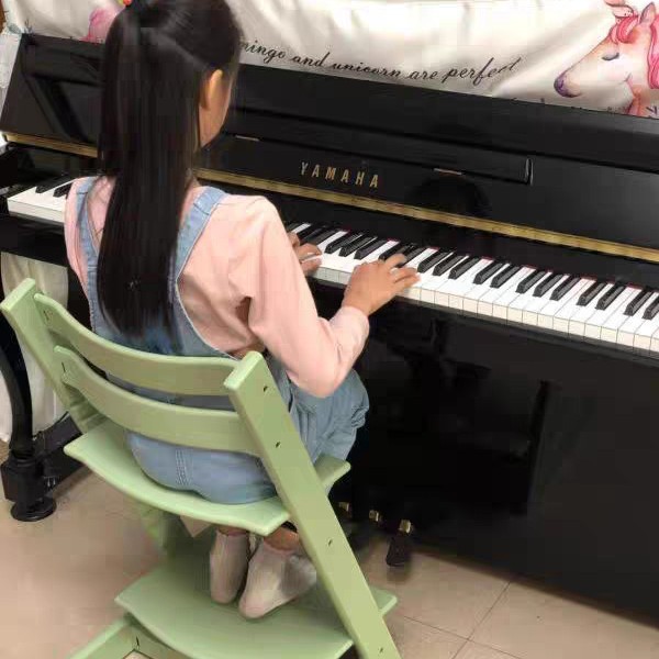 Beech Wood Children's Dining Chair Solid Wood Baby Adjustable Multi-Functional Lift-Up Growth Chair Learning Chair Home Seat in Stock