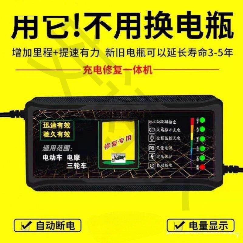 Automatic Three-Wheel Electric Vehicle with Charging, Power-Off Vehicle, Two-Purpose Fast Charger, Wheel Battery Vehicle