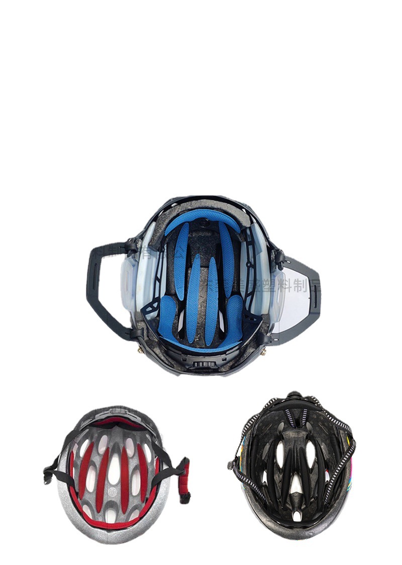 Spot Bicycle Helmet Inner Pad Safety Helmet Heat Insulation Sweat Absorbing Mountain Bike Riding Universal Sponge Inner Pad Hot Pressing
