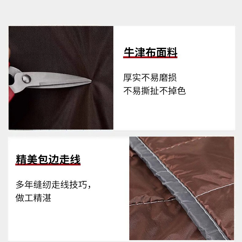 Cotton Door Curtain Thickened Winter Insulation Windproof Household Kitchen Ktv Sound Insulation Cold Storage Door Curtain Hanging Curtain Cold-proof Insulation Curtain