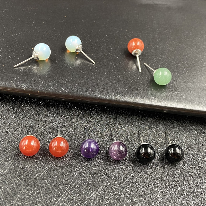 Серьги из красного агата, аметист, элегантные, модные, дизайнерские серьги для женщин, летние серьги 2021, новая транснациональная поставка