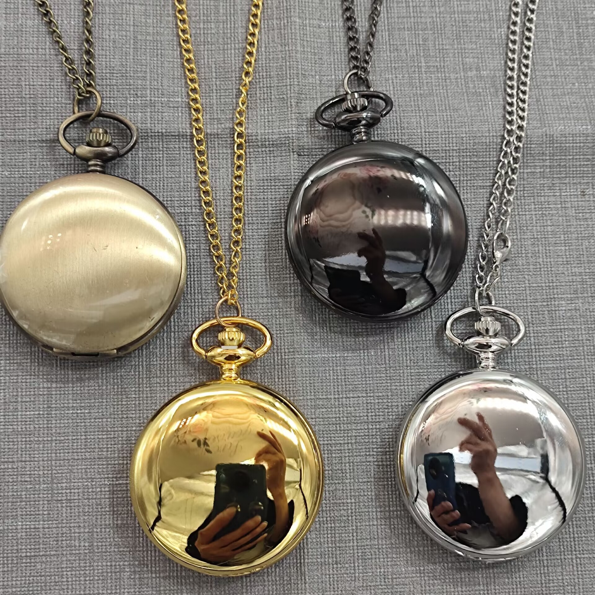 Оптовая продажа карманных часов для студентов и пожилых людей, спортивные, гладкие, кварцевые, креативные