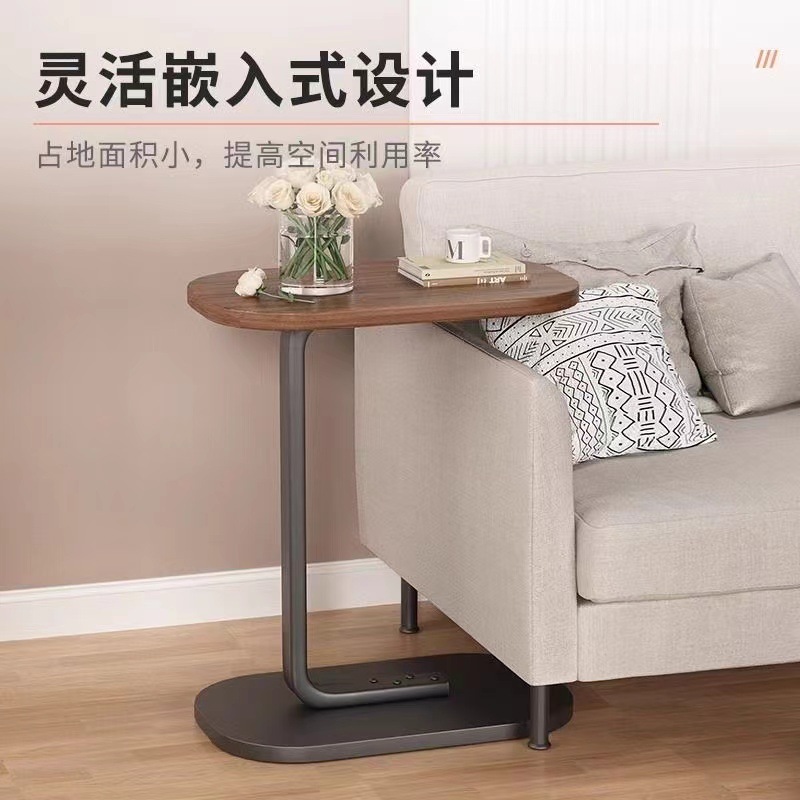 Sofa Side Table Side Cabinet Simple Side Table Small Coffee Table Living Room Household Small Table Side Cabinet Bedside Corner Table Storage Rack