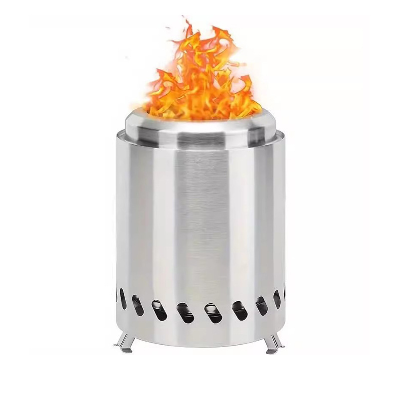 Портативная дровяная печь для кемпинга, угольный бак, угольная бочка