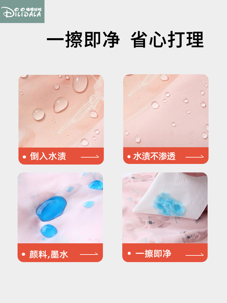 Baby Eating Bib, Kidsren's Food Supplement Coverall, Waterproof and Anti-Dirty Baby Long-Sleeved Apron, Protective Clothing, Summer Rice Pocket for Painting