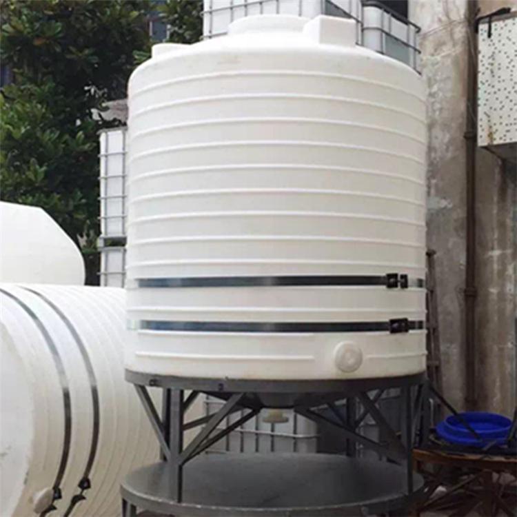 New Product 20 Tons 30 Cubic Pe Dosing Mixing Barrel with Motor Pacpam Chemical Sewage Plastic Fertilizer Tank Large Barrel