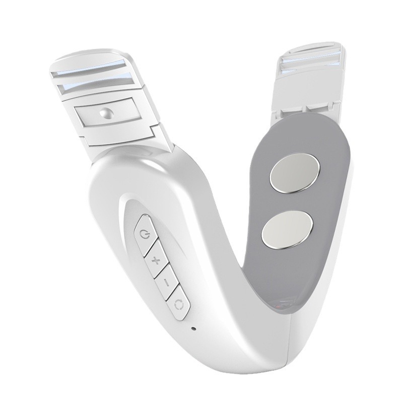 Cross-border thin V-shaped face instrument EMS micro-current face plastic smart V face slimming instrument beauty instrument face massager chin