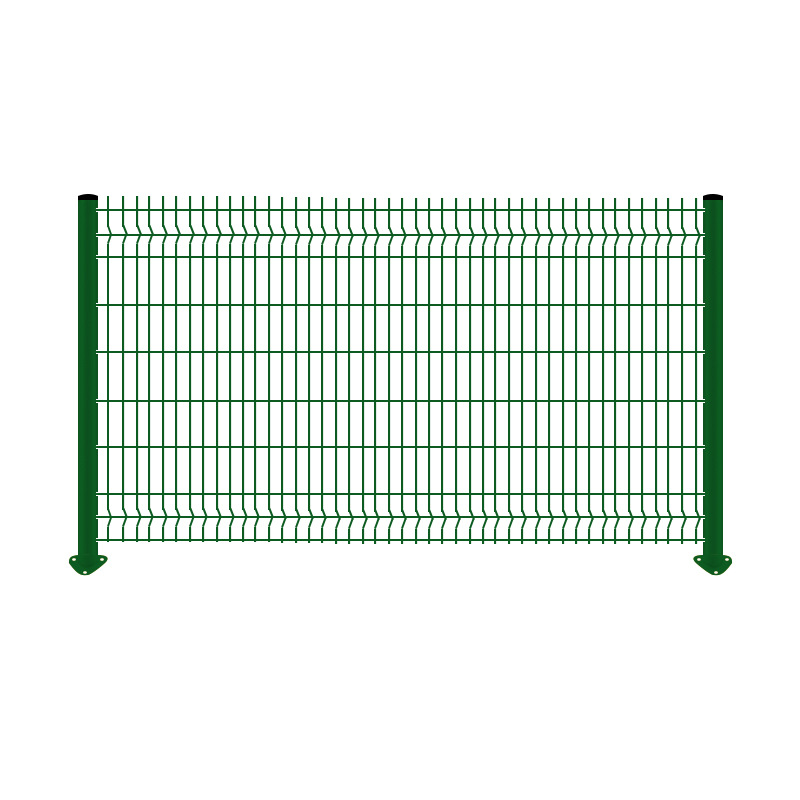 Scenic Spot Peach-Shaped Column Guardrail Outdoor Garden Isolation Peach-Shaped Column Guardrail Net Wire Mesh Triangle Bending Guardrail Manufacturer