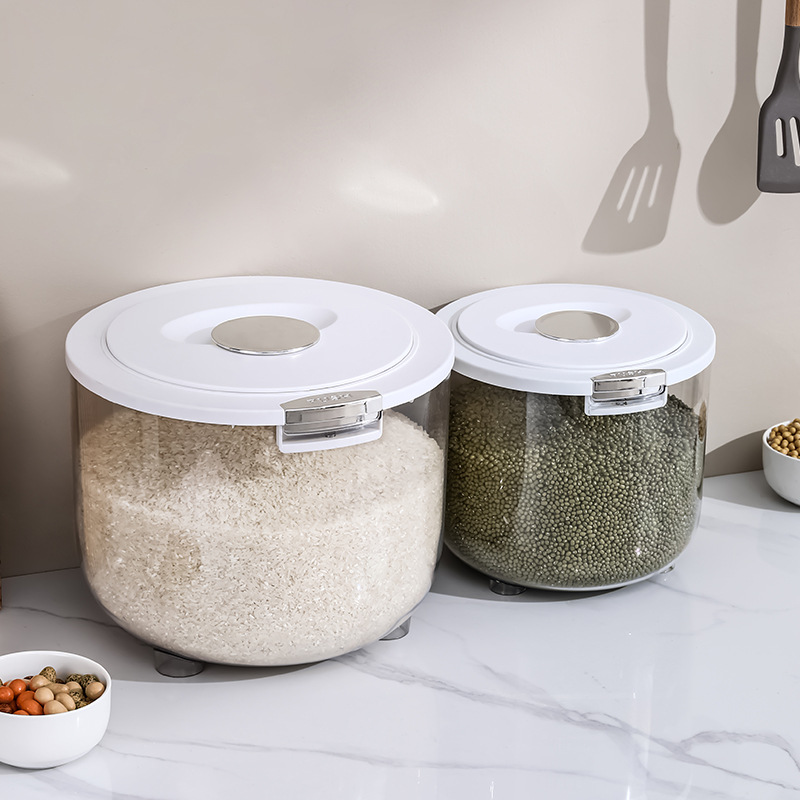 Северное прозрачное ведро для риса, защищенное от насекомых и влаги, герметичное.