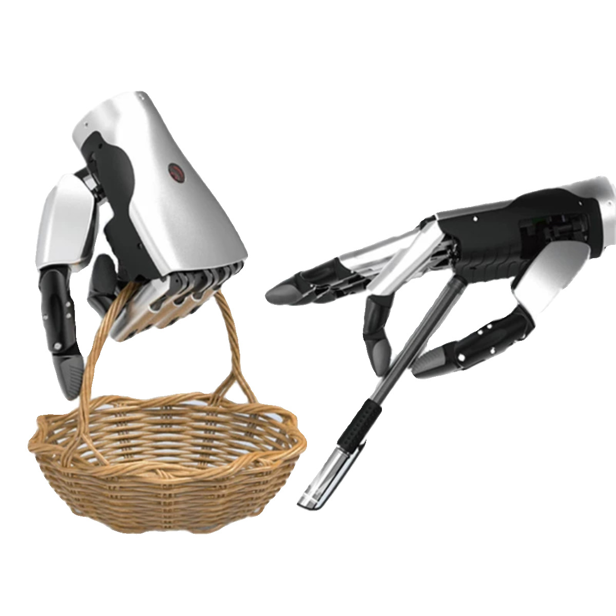 Humanoid Robot Bionic Hand with Five Fingers and 6 Degrees of Freedom Flexible Open Source Mechanical Arm Palm Cool Hand