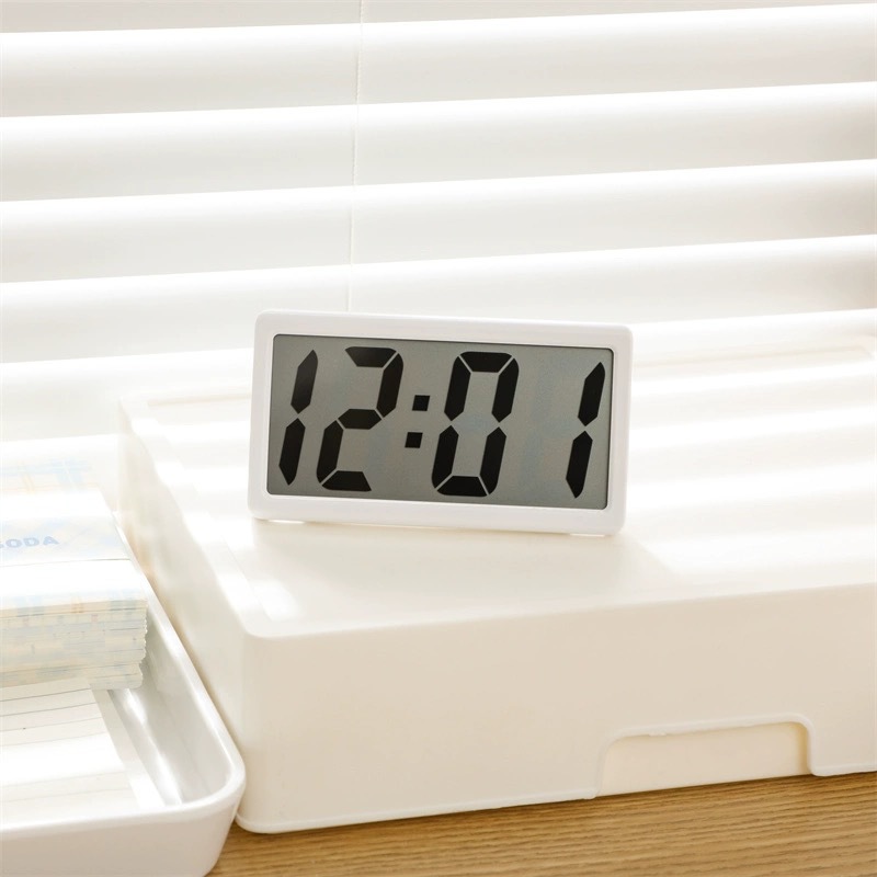 Desktop portable small simple desktop electronic clock creative small decoration student mini clock