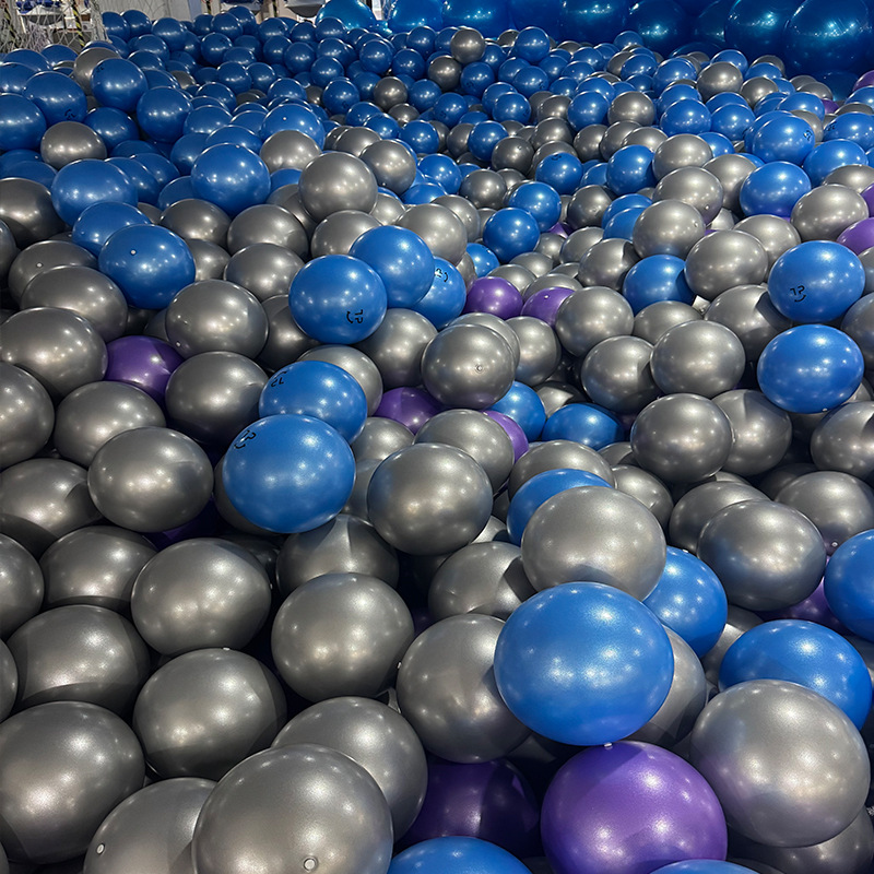 25cm Frosted Explosion Proof Yoga Ball Pilates Ball Yoga Wheat Straw Ball Fitness Ball Wheat Tube Ball Yoga Ball Factory