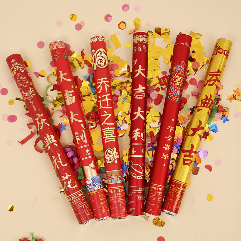 Manufacturer Wholesale Hand-Twisted Firecrackers for Weddings, Opening Ceremonies, Live Broadcasts, Small Fireworks, Handheld Wedding Fireworks
