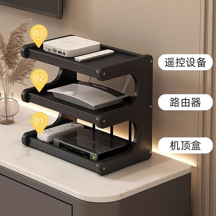 Desktop Storage Rack for Home Office Dormitory Multi-Layer Bamboo Simple Storage Rack Multi-Functional Desktop Sundry Rack