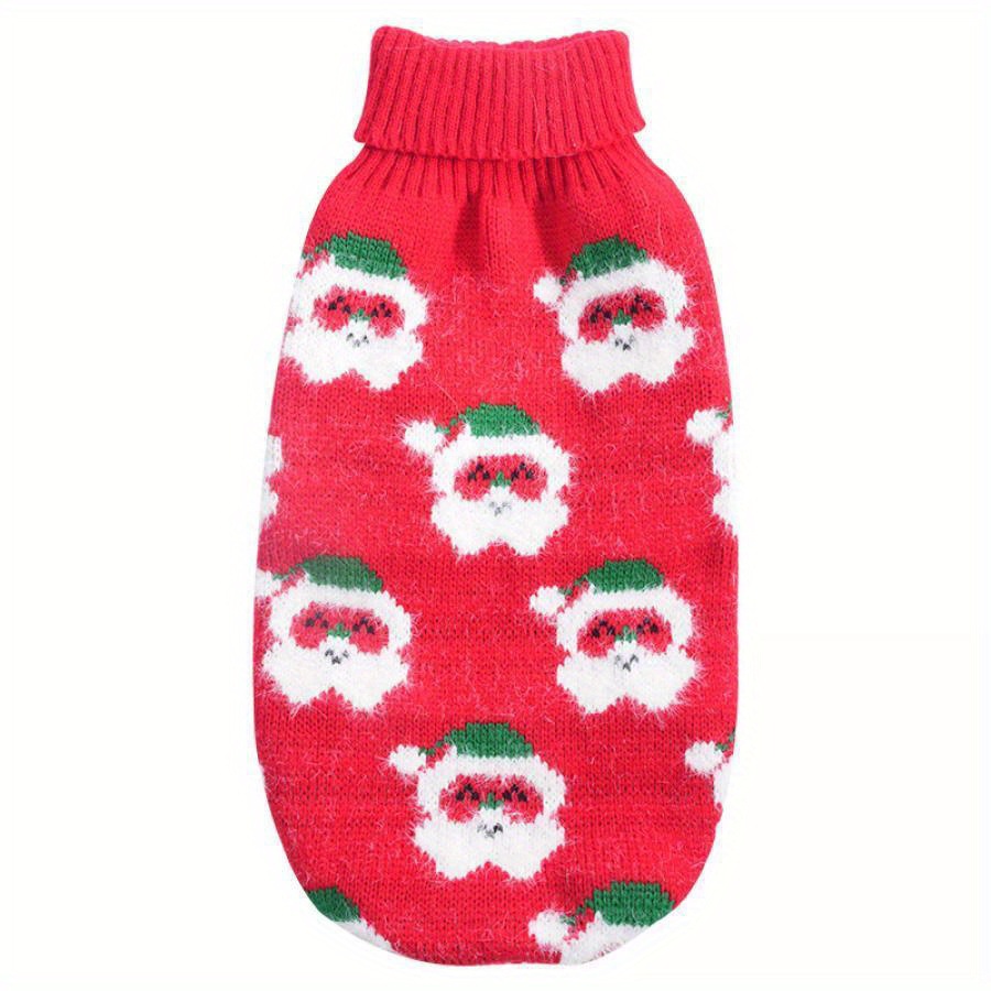 2025 New Cross-Border Dropshipping Christmas Limited Edition Pet Red Christmas Cross-Border Dropshipping