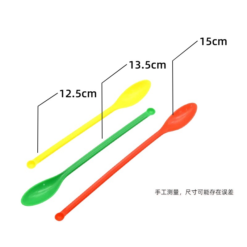 Plastic Medicine Spoon, Double-Headed Medicine Spoon, Single-Headed Medicine Spoon, Sampling Spoon, Micro-Quantity Medicine Spoon, Medicine Spoon Factory Direct Sales