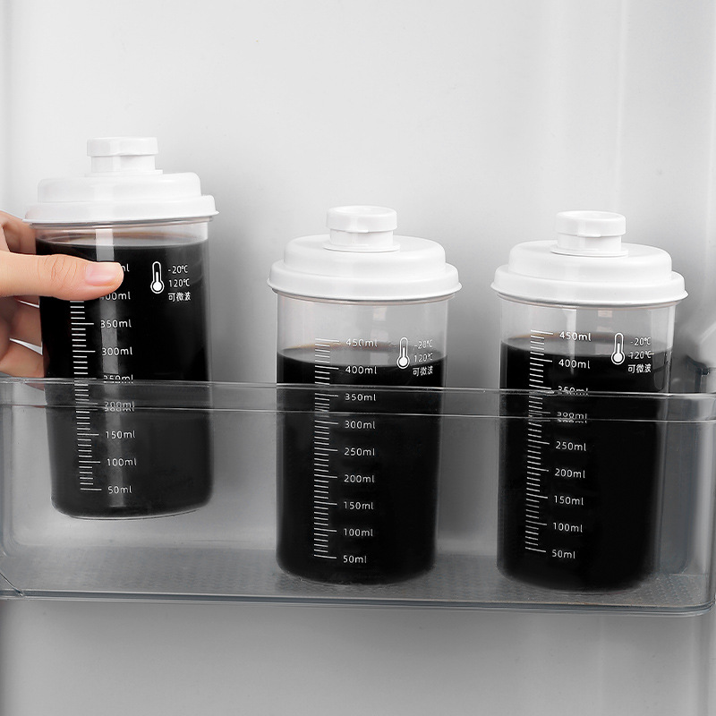 Бутылка для хранения с делением, пищевой класс, для сока и овсянки, многоразовая