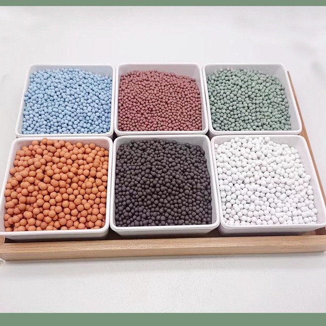 Wholesale Zeolite Ball Drinking Water Filtration Ammonia Nitrogen Fish Pond Breeding Activated Water Quality Green Zeolite Ball