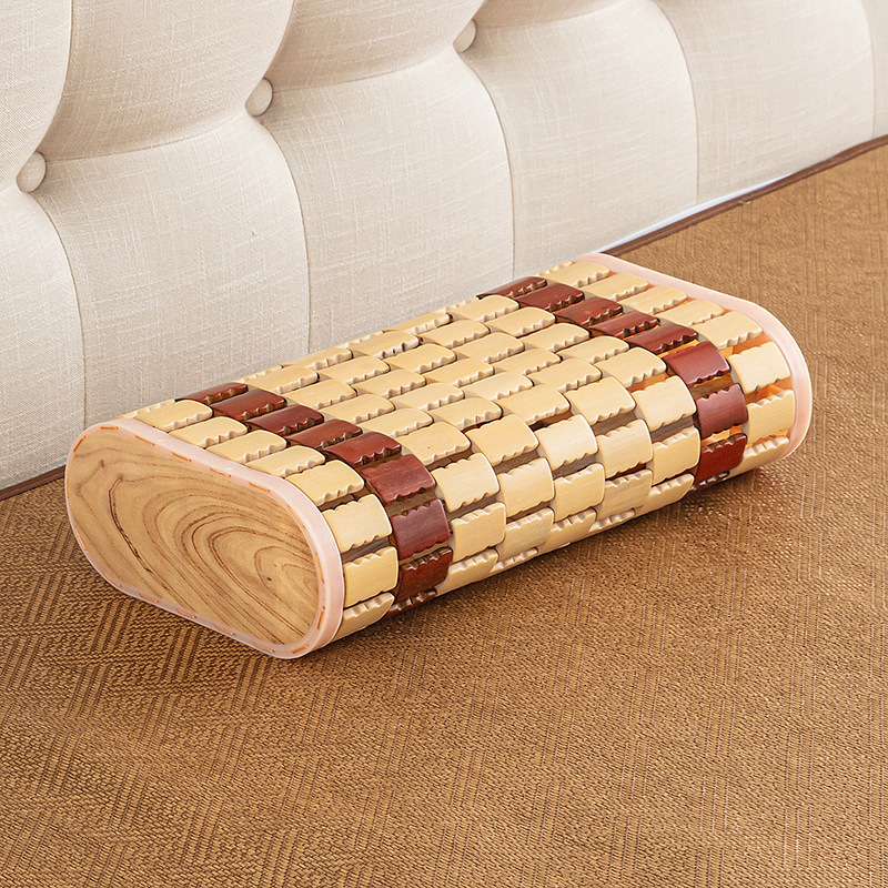 Летняя двусторонняя бамбуковая подушка, полая бамбуковая подушка для студентов, уход за шеей