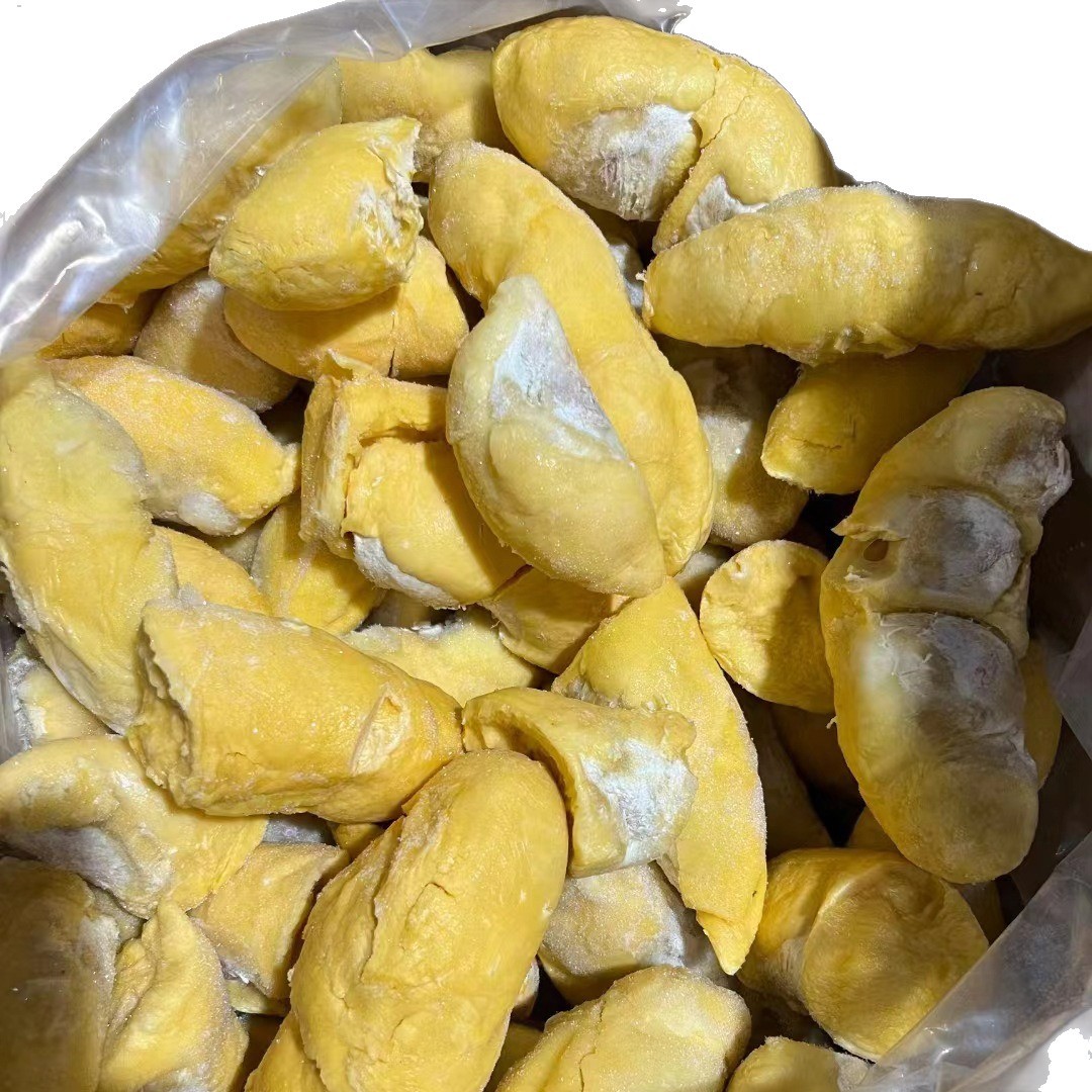 Factory Direct Sales of Frozen Dried Yao Durian Meat, Dried Yao Durian Frozen Meat, Suitable for Buffet Special Supply, Whole Box Wholesale