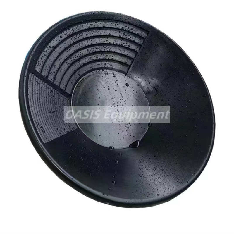 Утолщенная ручная пластиковая чаша для промывки золота, сито для песка, чаша для мойки золота, инструмент для начинающих для промывки золота