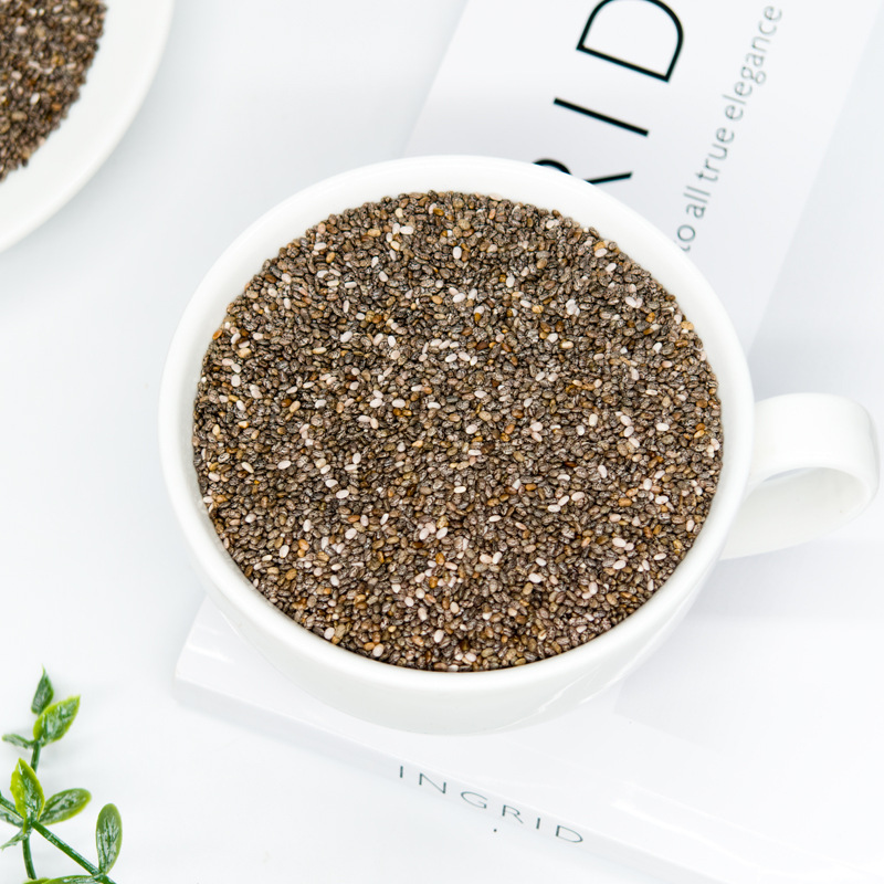 Chia seeds 400g ready-to-eat meal replacement full belly drink edible cereals wholesale source factory coarse grains nuts