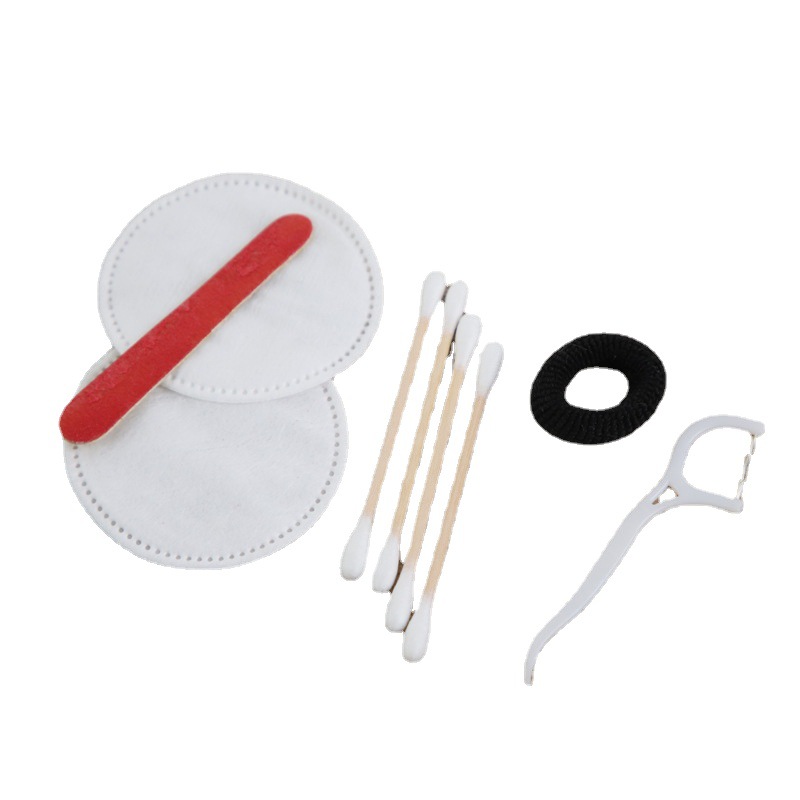 Room Disposable Care Package Hotel Room Beauty Shop Club Cotton Swab Nail File Cotton Piece Care Package