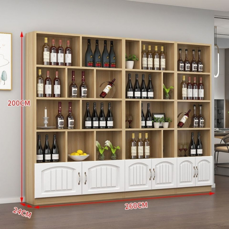 Red Wine Cabinet Display Cabinet Store Wine Cabinet Display Rack Wine Rack Tea Household Wine Cabinet Floor Cabinet Display Cigarette Cabinet Container